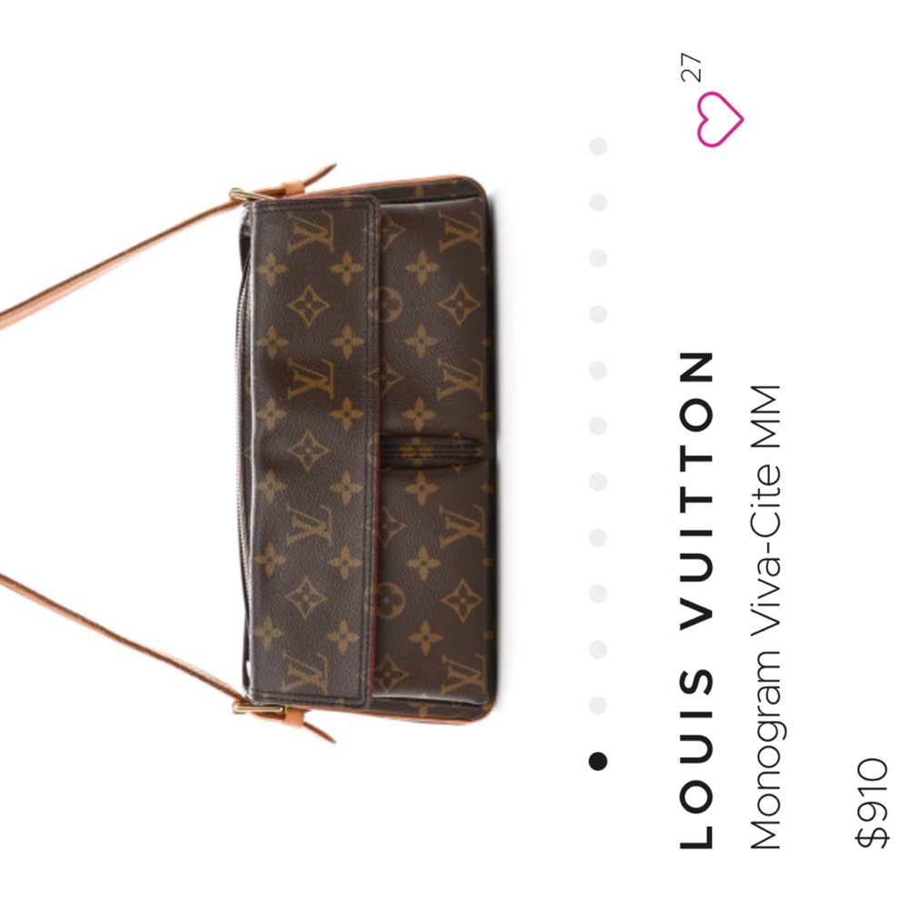 Authentic Louis Vuitton shoulder bag.